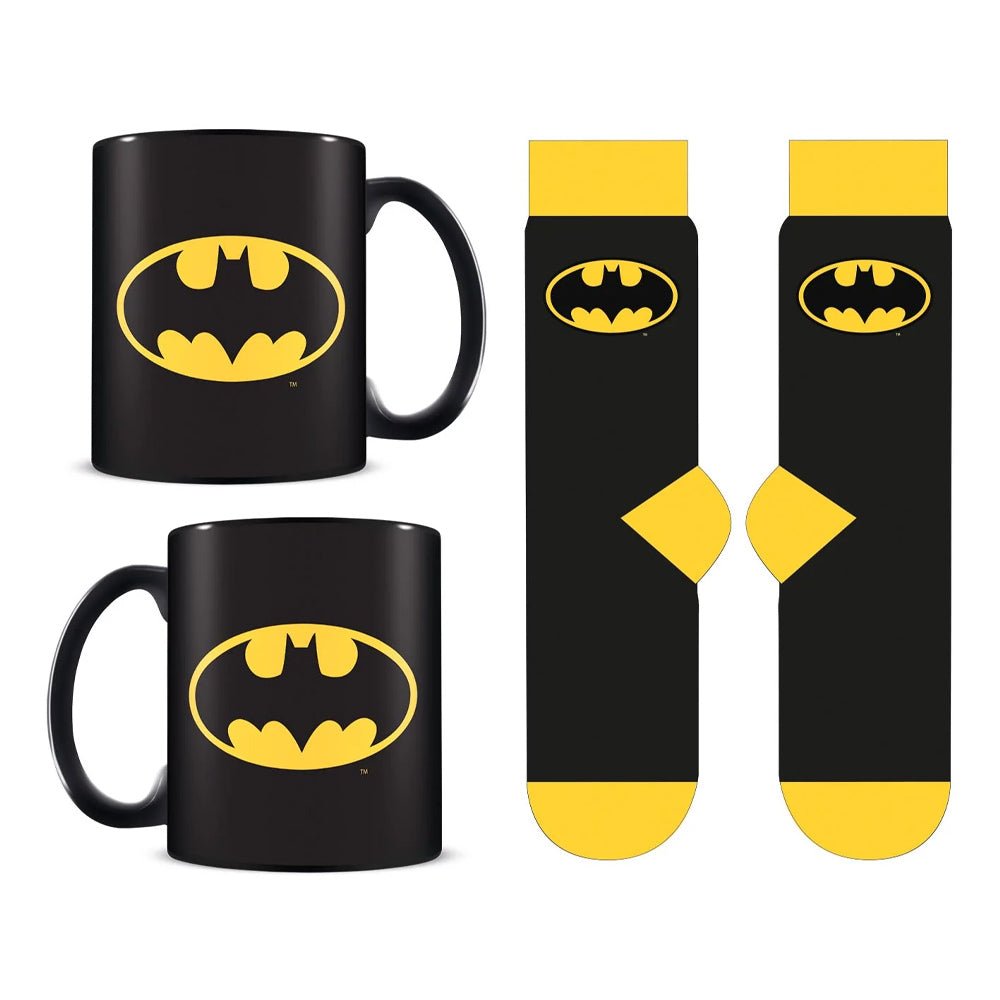 BATMAN バットマン - Batman Logo / マグ & ソックスセット / マグカップ - PGS